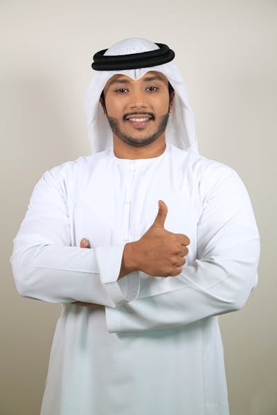 Vente de qamis émirati : style moderne à prix imbattable !